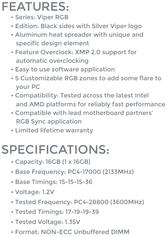 specifiche caratteristiche d2c33