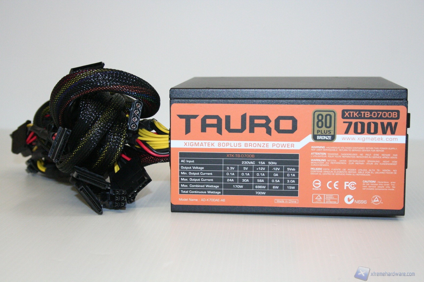 00029 XIGMATEK TAURO700W WWW.XTREMEHARDWARE.COM